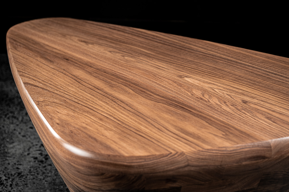 Pedulla Studio Blackwood Sculpted Coffee Table Top